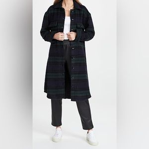 Amanda Uprichard Rubin Shacket Size Sm